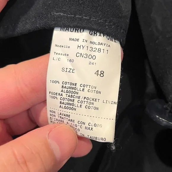 MAURO GRIFONI PEACOAT JACKET - Picture 7 of 8